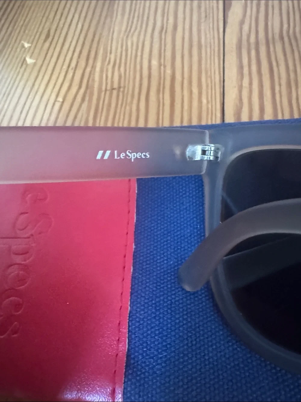 Le Specs Liar Liar Sunglasses in Matte Chrome